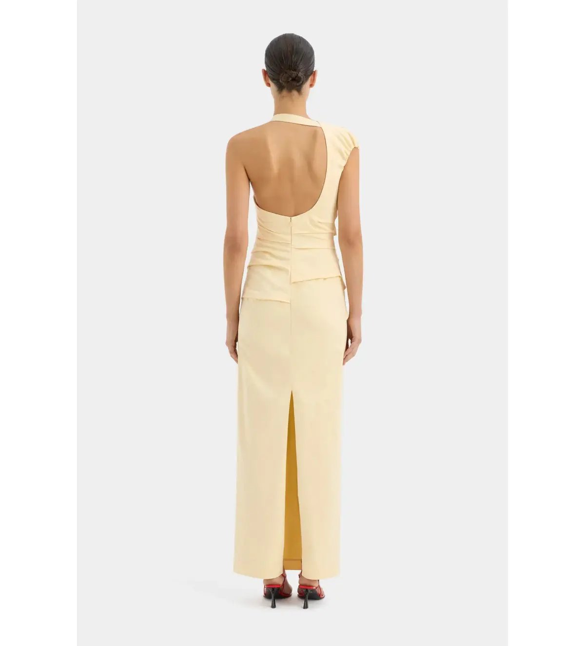Sir the Label Giacomo Gown Butter Yellow Size AU 6 photo 3