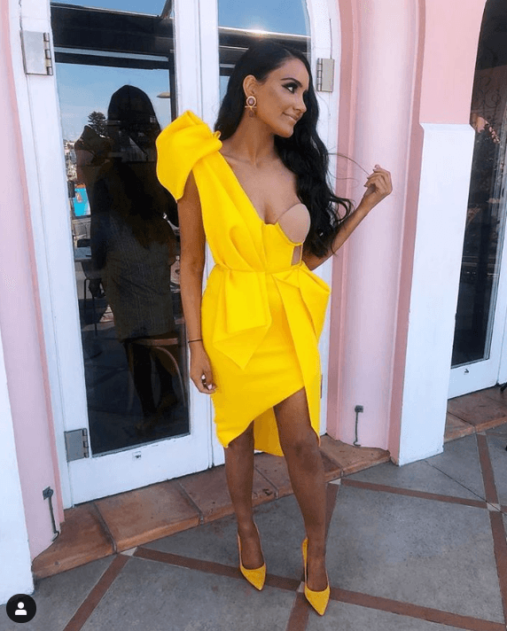 Eliya The Label-  Fleur Dress (Canary Yellow) Size 6 photo 2