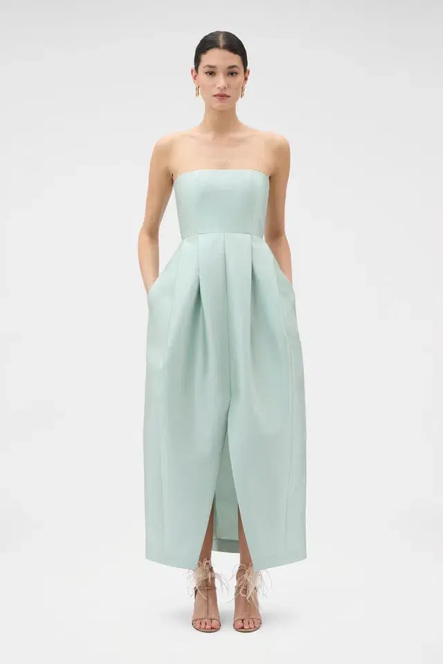 Oroton Bodice Detail Gown Glass Size 10 photo 2