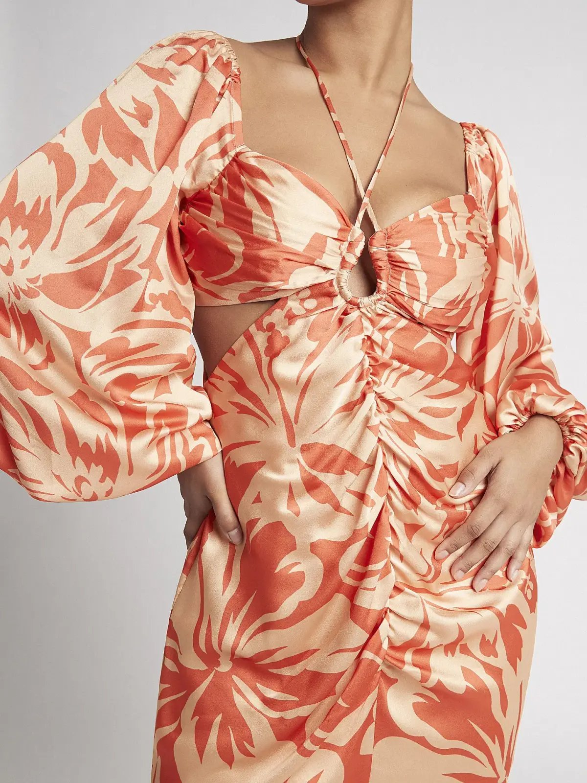 Sheike Cuban Nights Dress Print Size 8 / S photo 2