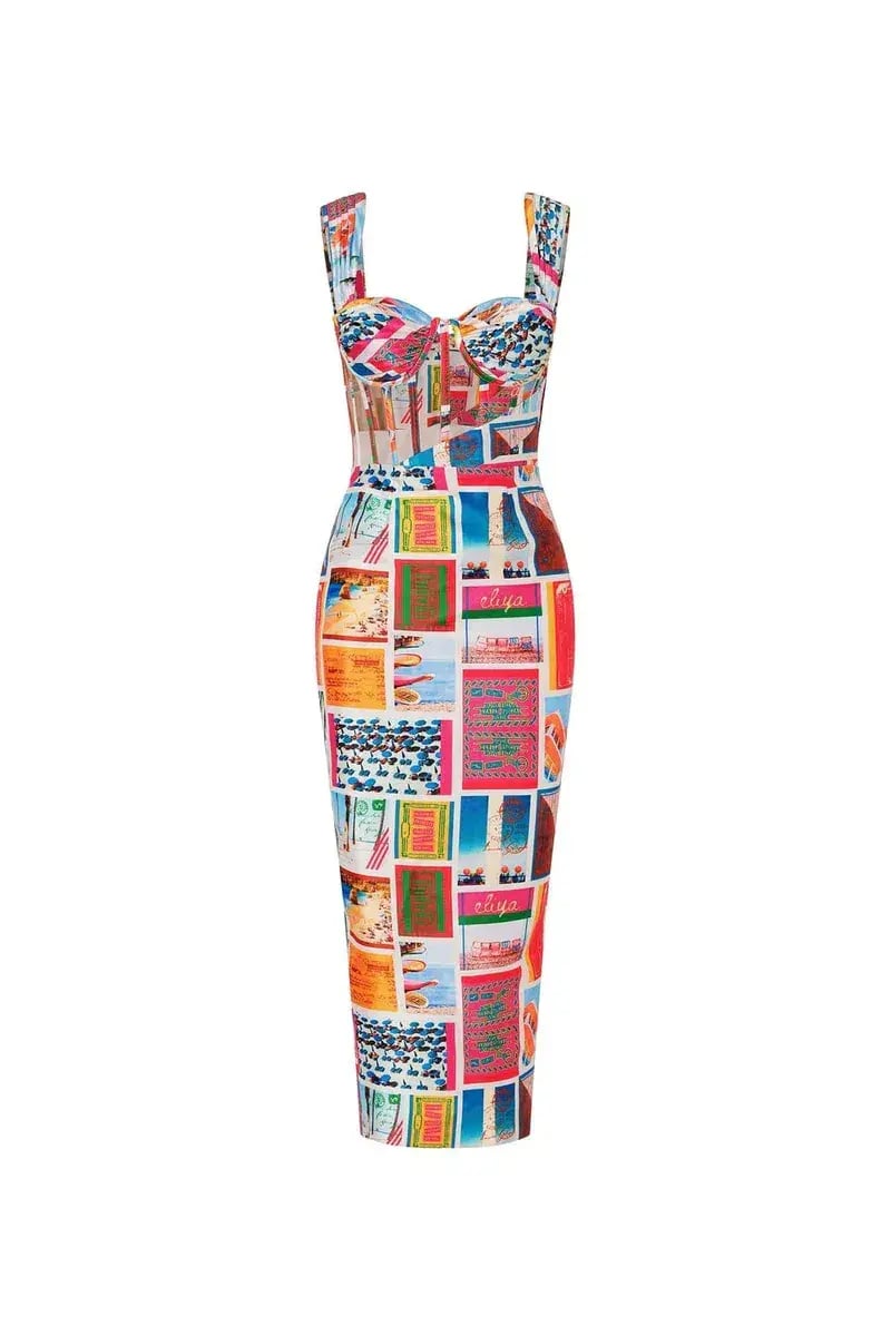Eliyah The Label Lipari Midi Dress Size XS / Aus 6 photo 4