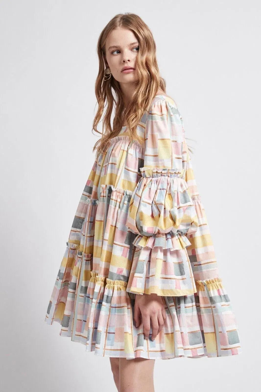 Aje L'Esprit Mini Dress Print Size 6 photo 2