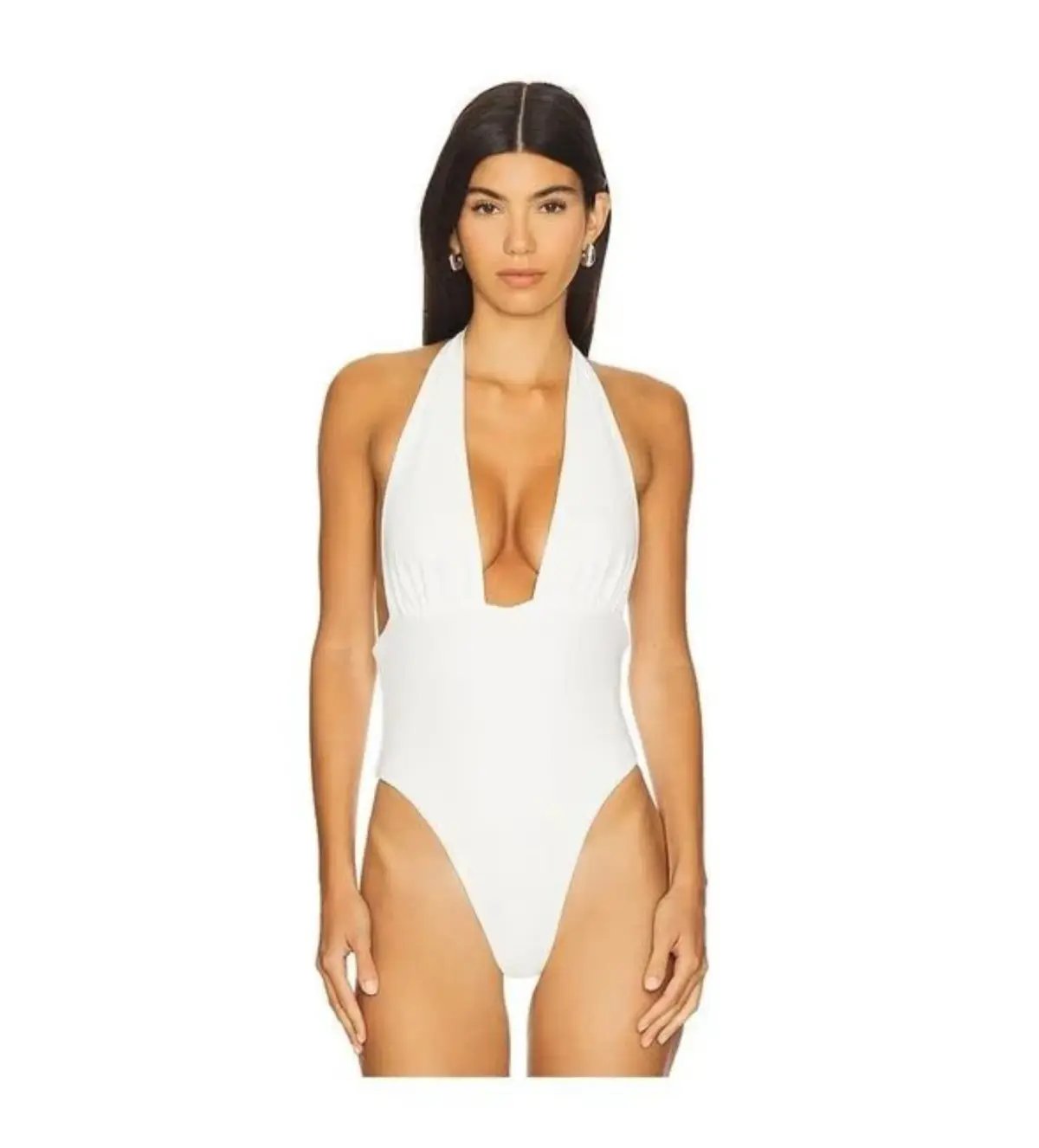 Natalie Rolt Becca Bodysuit White Size 0 AU 6 photo 2