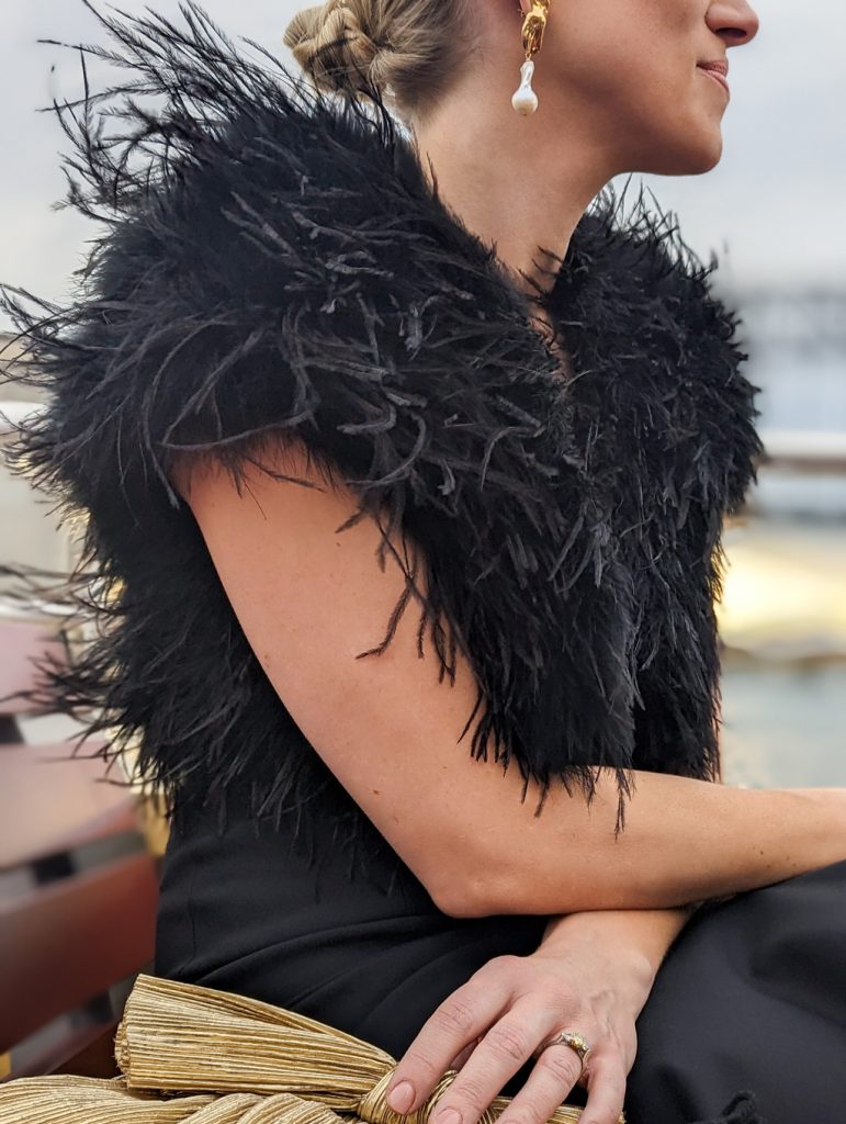 Bubish Luxe Berlin Feathered Bolero photo 2