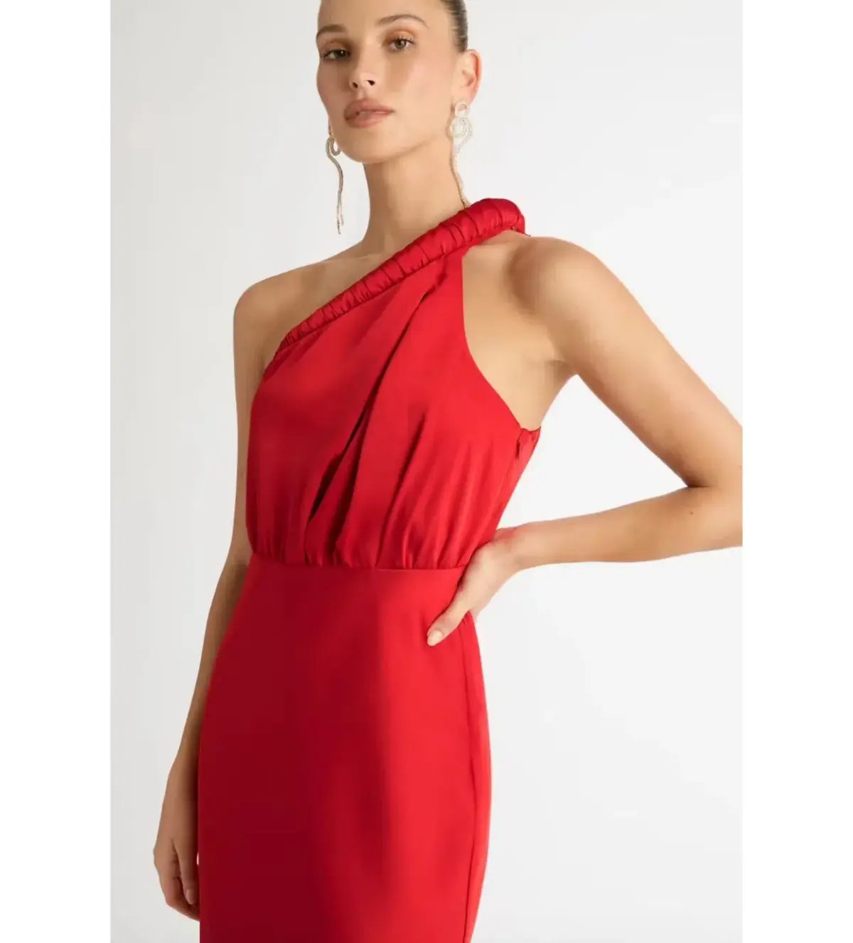 Sheike Naomi Maxi Dress in Red Size AU 12 photo 2
