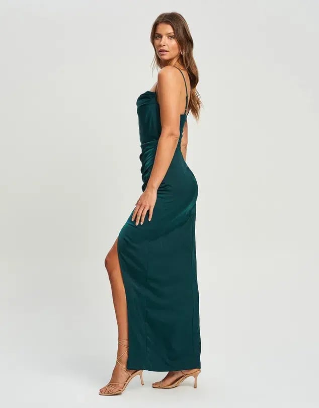 Chancery Lyra Midi Dress Green Size AU 10 photo 2