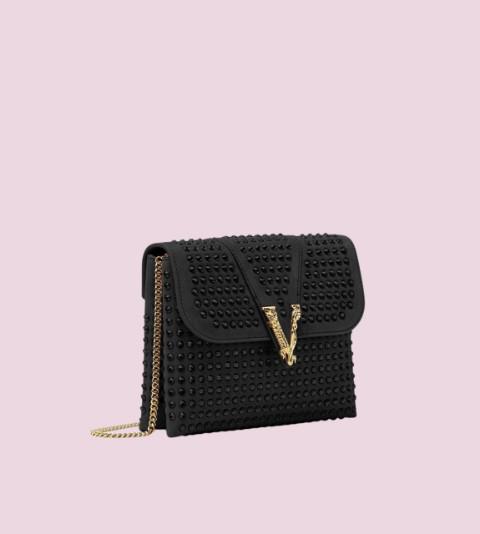 Versace Virtus Beaded Mini Black photo 4