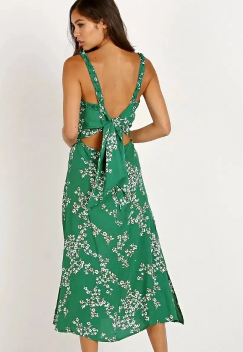 Faithfull the Brand Gizelle Dress Green Size 8 photo 2