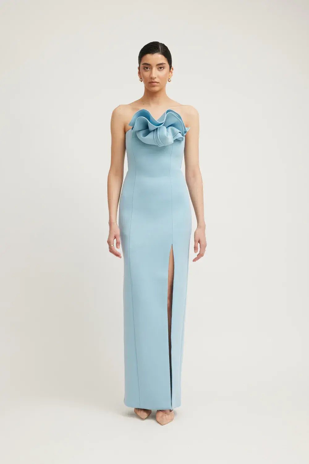 Tojha Fleur Dress Blue Size 14 photo 3