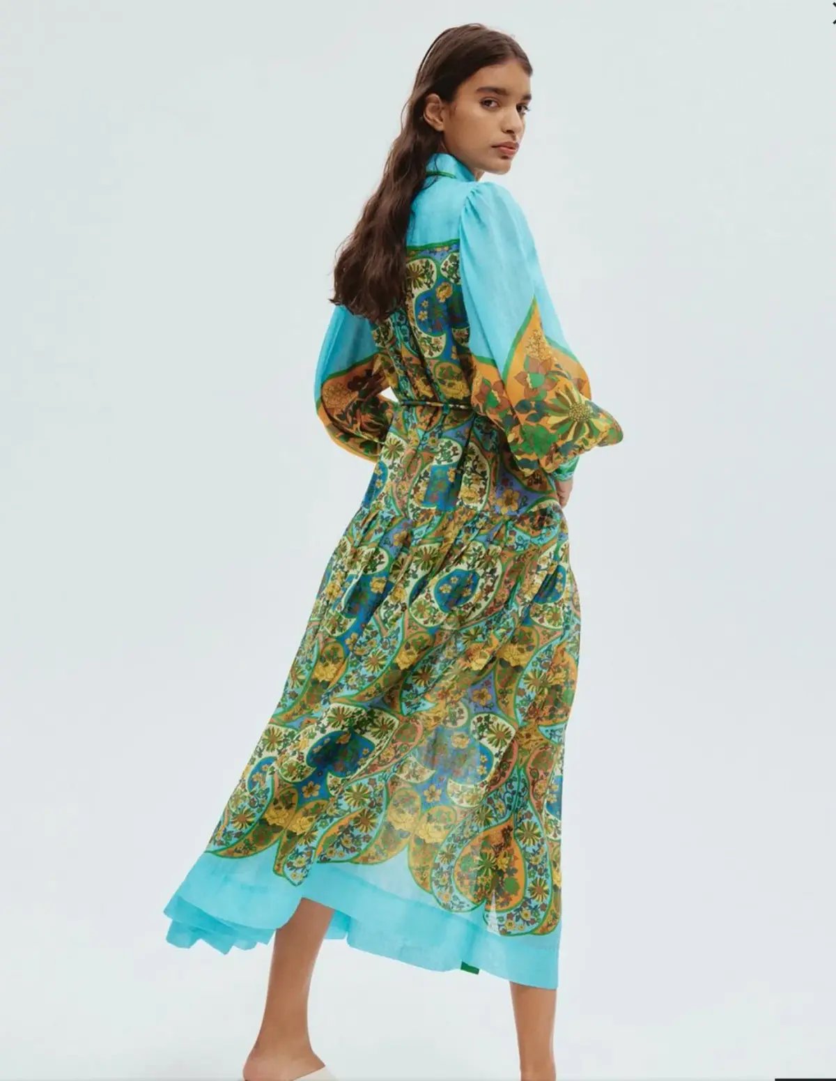 Alemais Sofie Shirtdress Multi Size 14 photo 3
