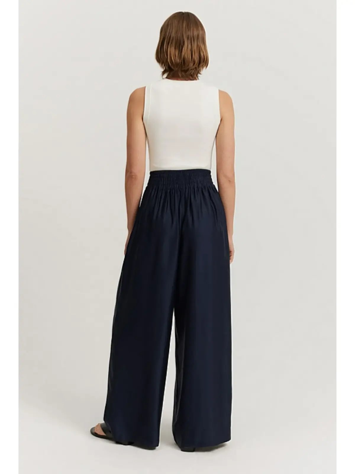 Country Road Multi Channel Palazzo Pant Navy Size AU 8 photo 4