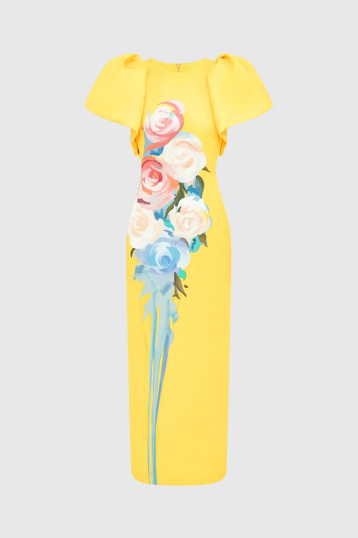 LEO LIN LUCINDA MAXI DRESS - BOUQUET PRINT photo 3