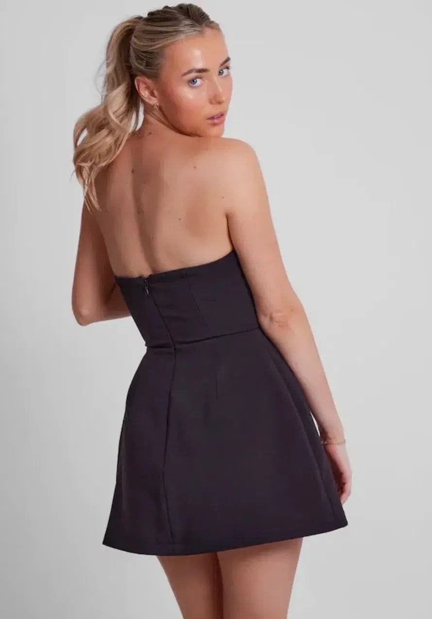Odd Muse The Ultimate Muse Strapless Mini Dress Black Size S / AU 8 photo 3