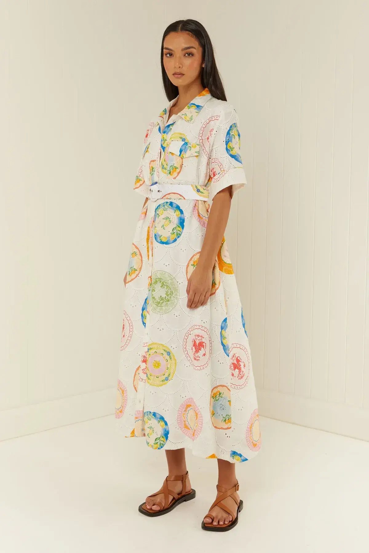 Palm Noosa Souvenir Midi Dress Print AU12 photo 2
