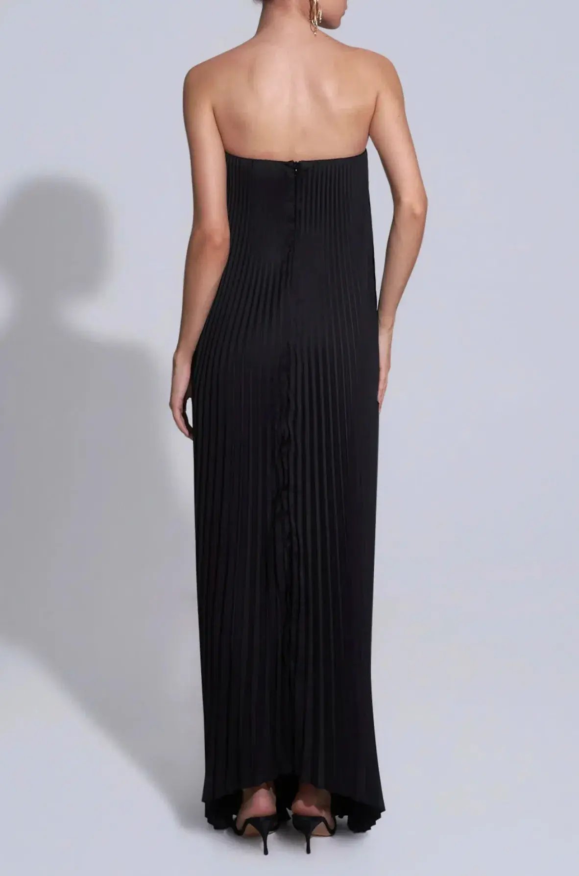 Lidee Black Tie Gown Noir Black Size 8 photo 3