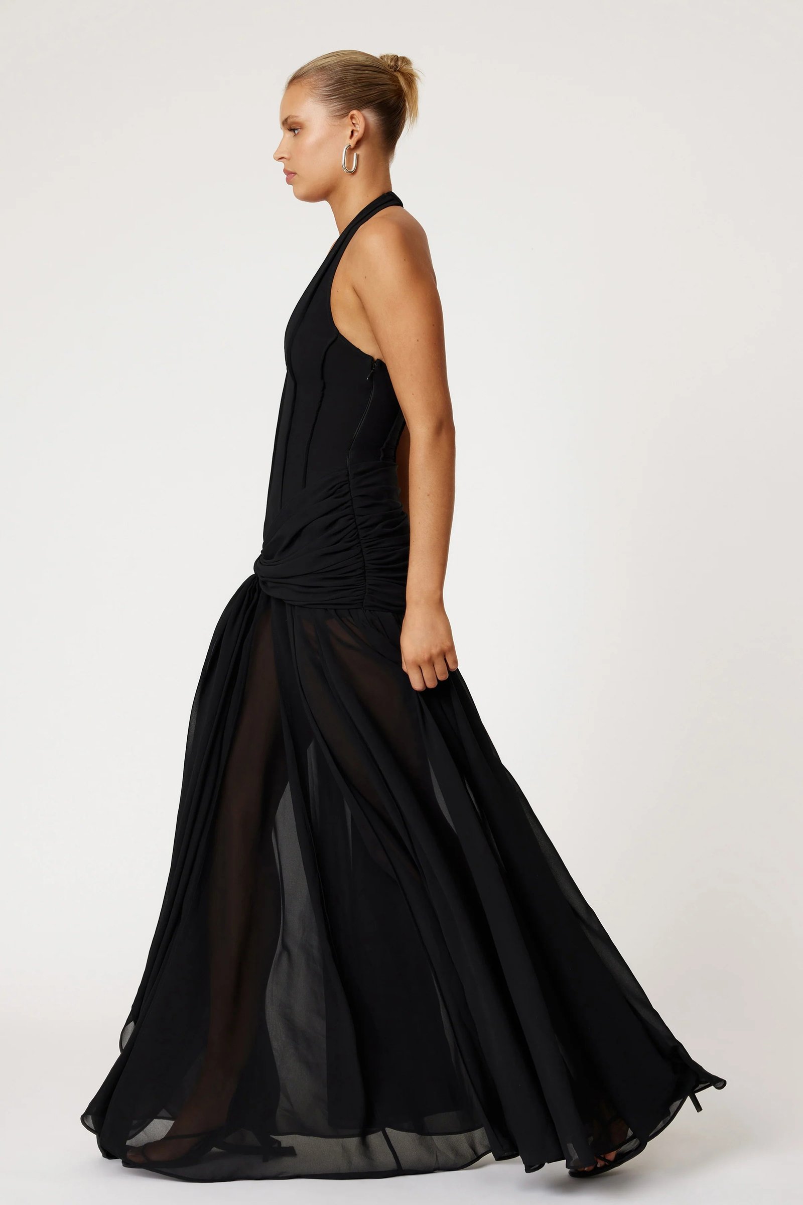 LEXI RHEANNA DRESS - BLACK photo 5