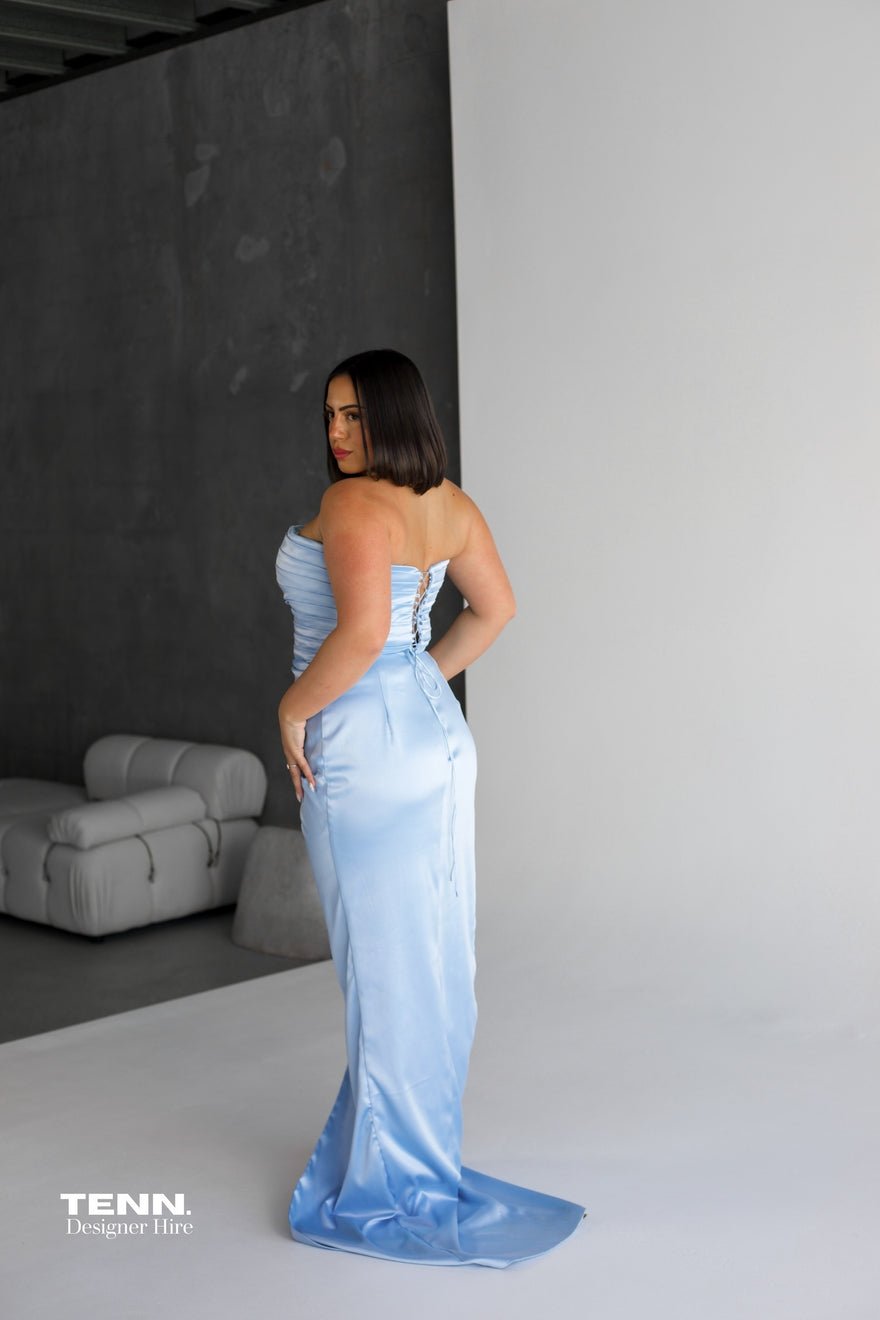 Lia Stublla Pierre gown - Light Blue photo 4
