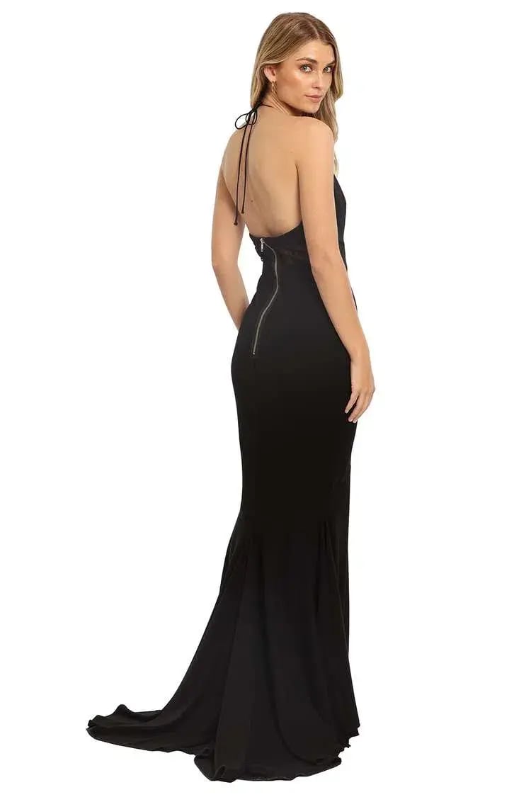 Alex Perry Talise Gown Black Size 8 photo 3