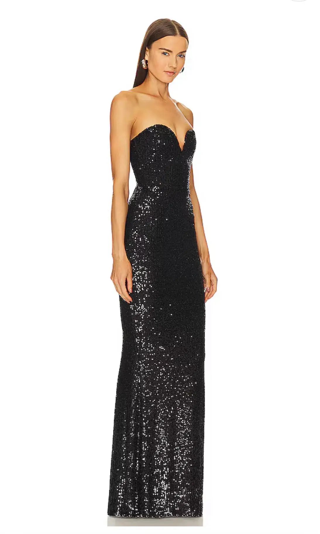 Nookie Lumiere  Maxi Gown Black Size M / Size Au 10 photo 2