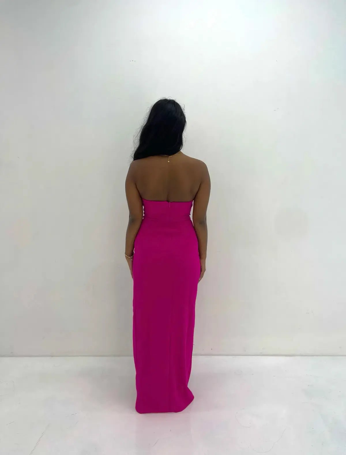 Meshki Rachel Midi Dress Pink Size S/Au 8 photo 2