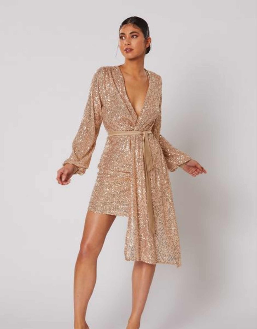 Winona Marquis Long Sleeve Dress photo 3