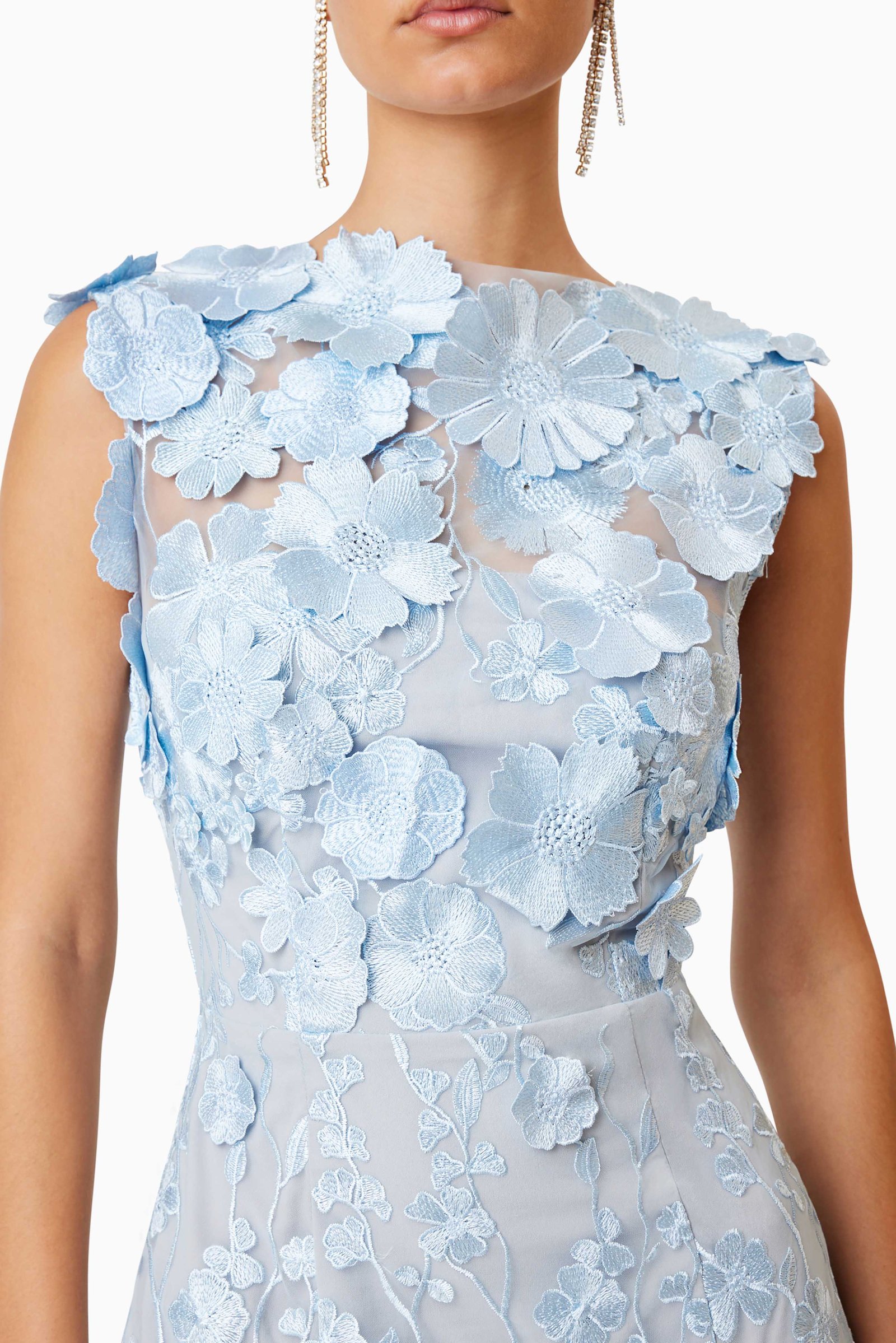 ELLIATT SELENE COCKTAIL DRESS - BLUE photo 6
