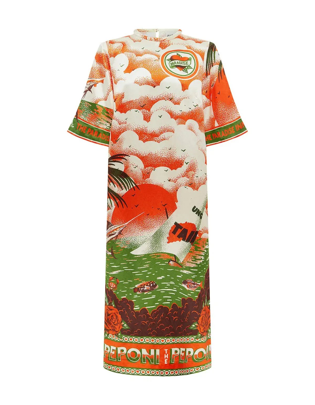 Alemais Bungalow Midi Dress Multi Size 10 photo 2