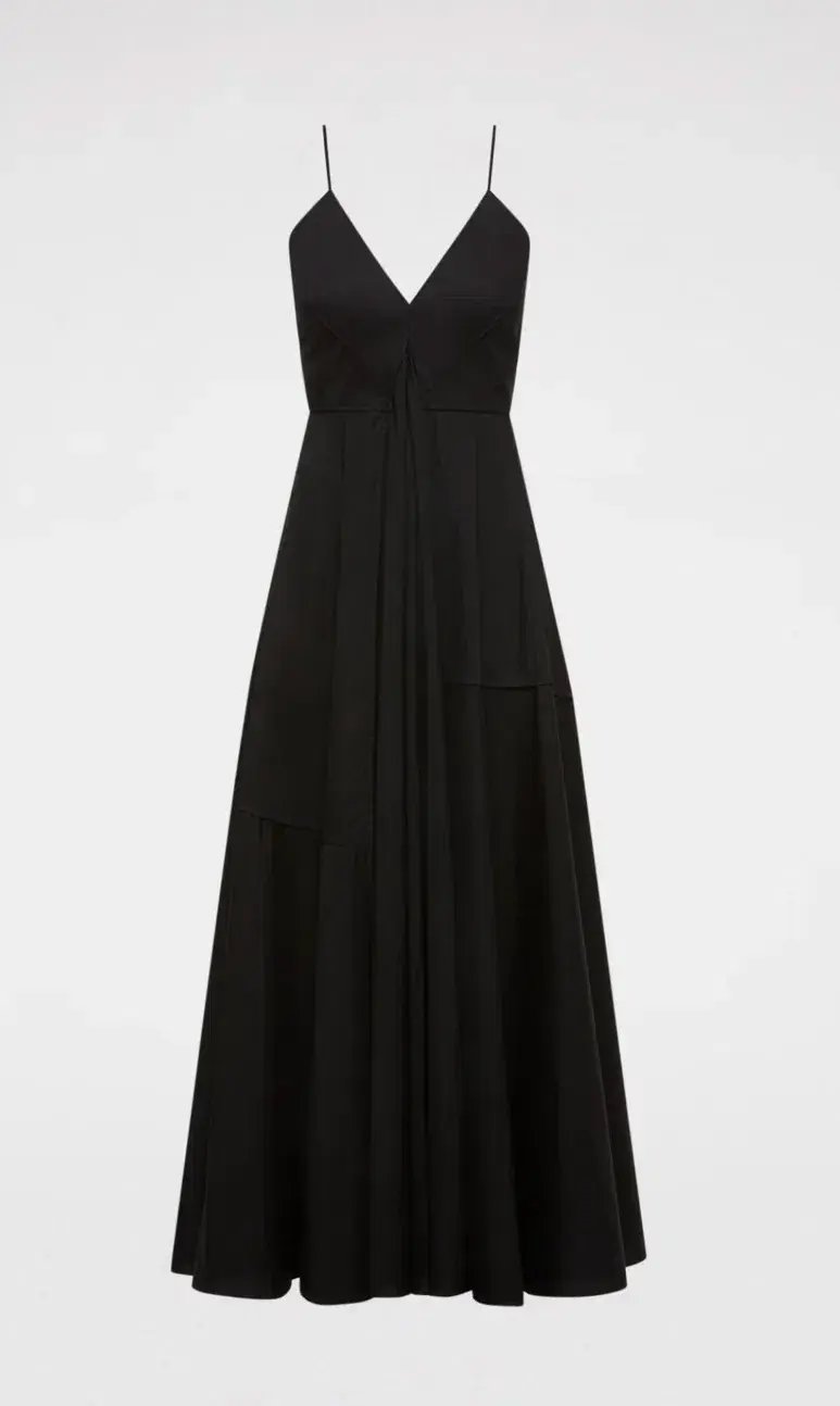 Scanlan Theodore Parachute Strappy Dress in Black Size 8 photo 5