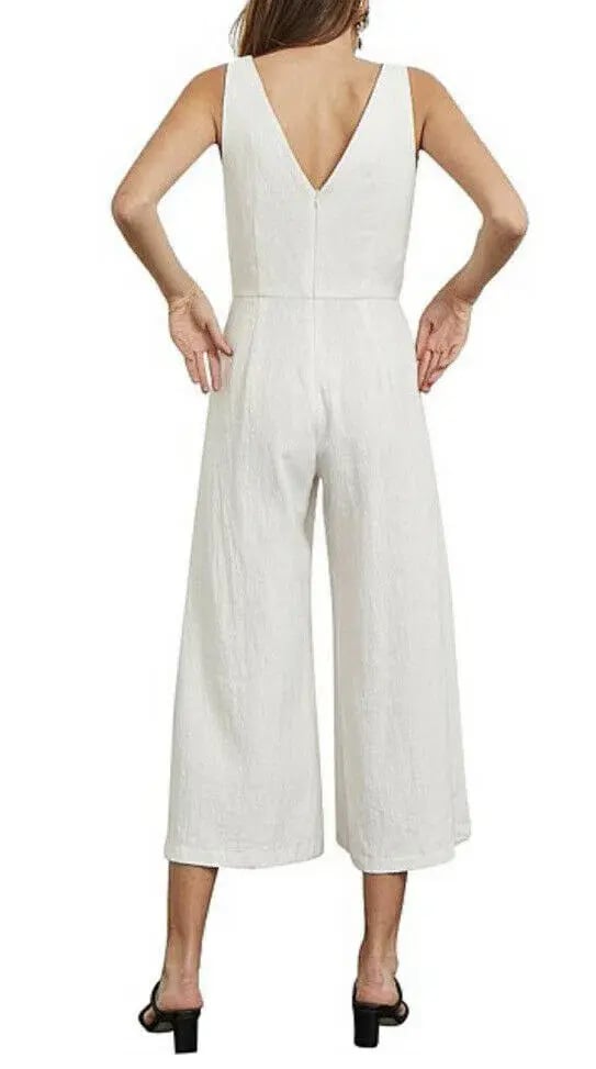 Bec and bridge Natural Woman Jumpsuit White Size 8 photo 2