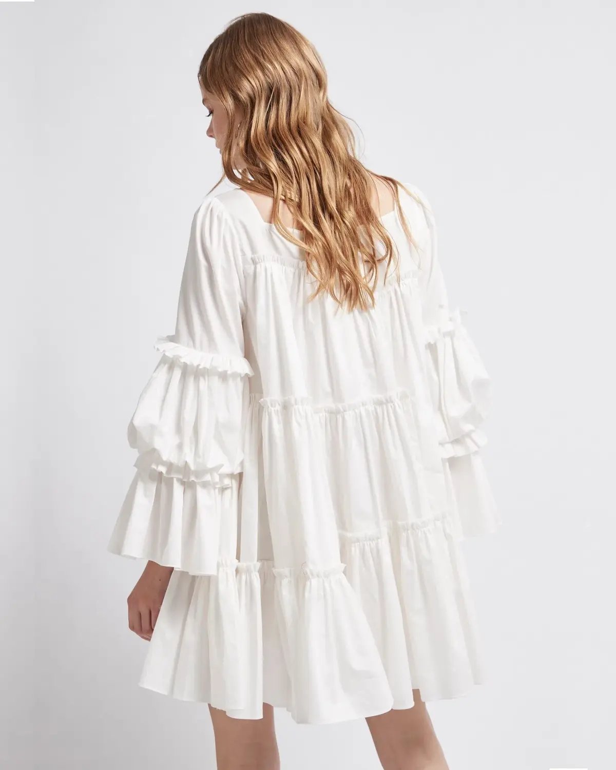 Aje L'Espirit Mini Dress White Size 6 photo 5