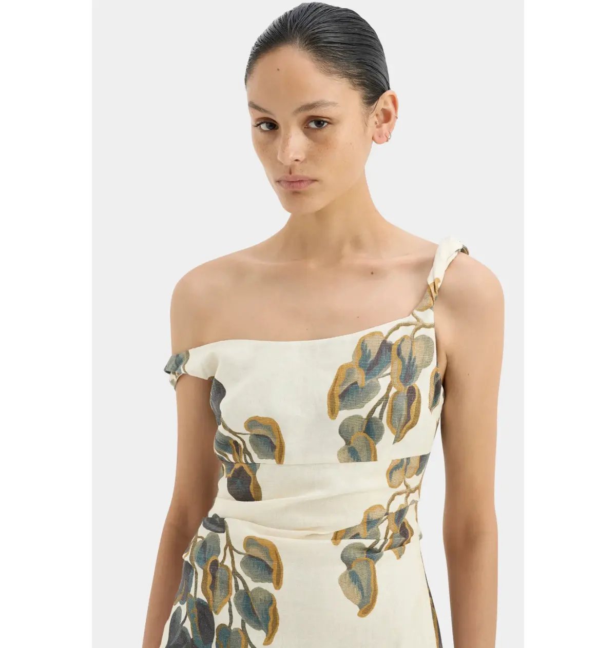 Sir the Label Evalita Twist Midi Dress Pine Valley Size 3 / AU 12 photo 2