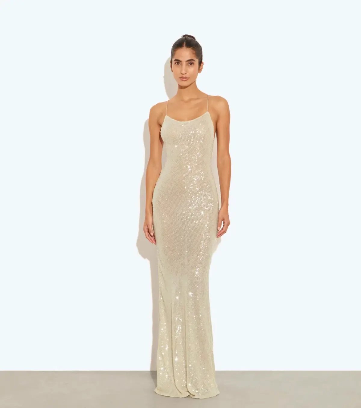 Rat And Boa  Olympia Dress Nude Size 6 photo 2