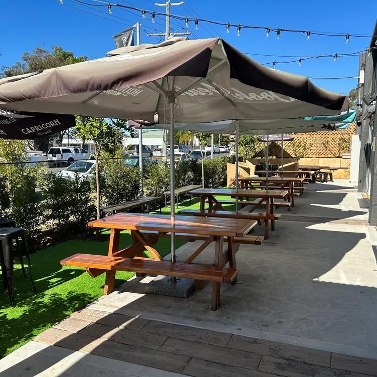 Entire Beer Garden at Hound and Stag Brewing Co photo 7