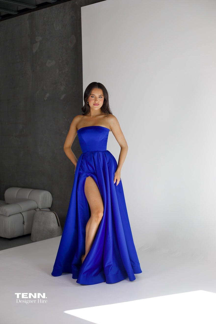 Lia Stublla Rosa Gown - Royal Blue photo 3