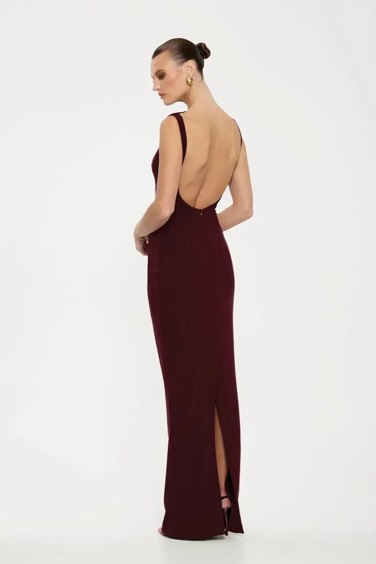 Effie Kats Verona Gown in Wine Size L / AU 12 photo 2