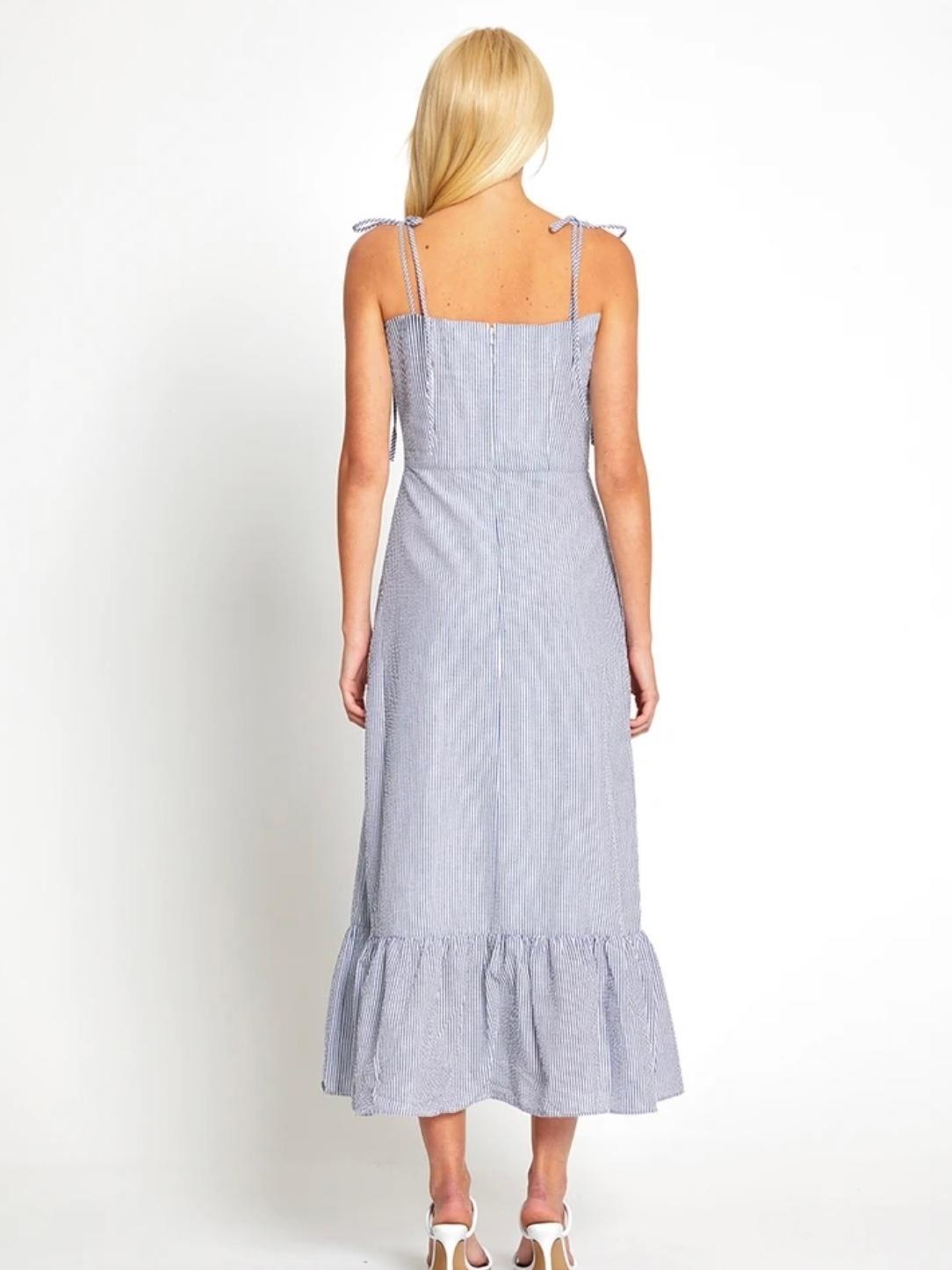 Alice McCall French Press Midi Dress Blue Size L (12/14) photo 4