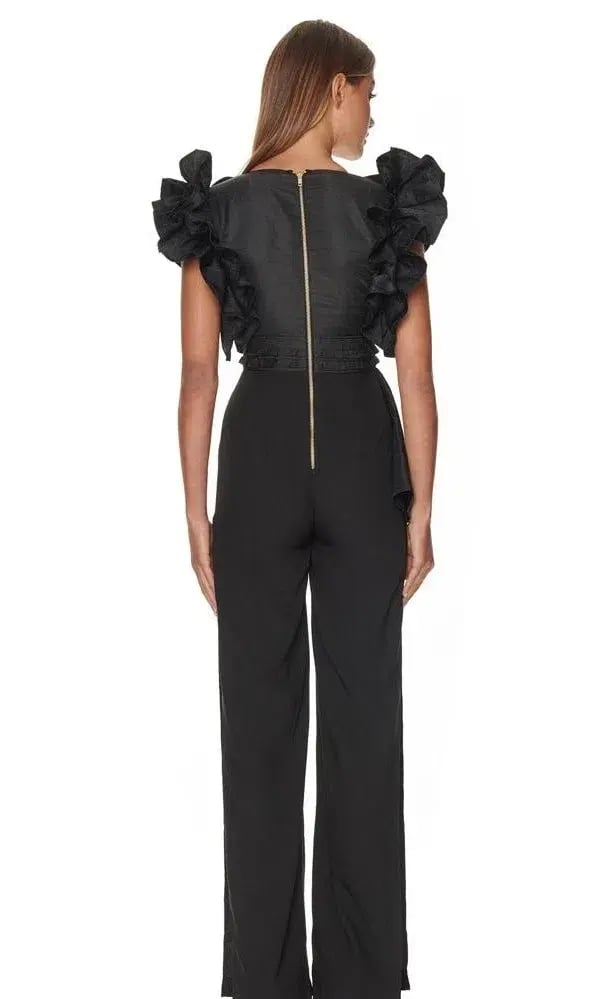 Eliya The Label Aimee Pantsuit in Black Size 6 photo 2