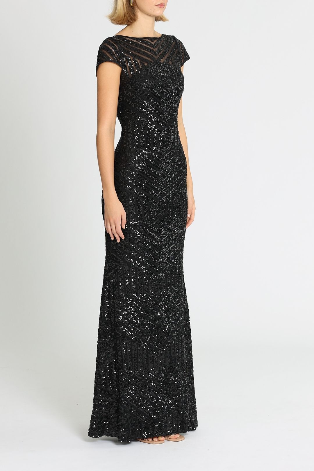 Grace Gown - Black photo 2