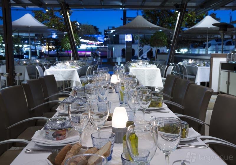 Indoor & Outdoor Dining Area at Georges Mediterranean Restaurant photo 14