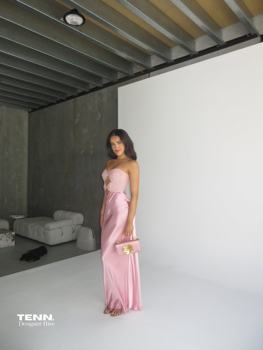 Aje Alessia Flower Clutch - Pink photo 4