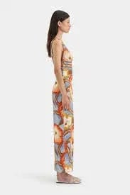 Sir the label Avery V Neck Midi Dress Camellia Size 8 photo 2