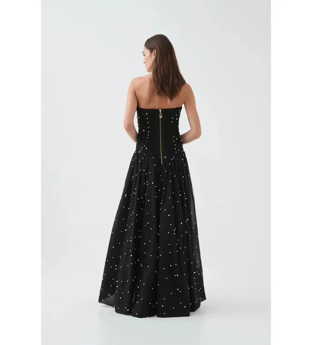 Aje Juniper Gown Black Size AU 12 photo 4