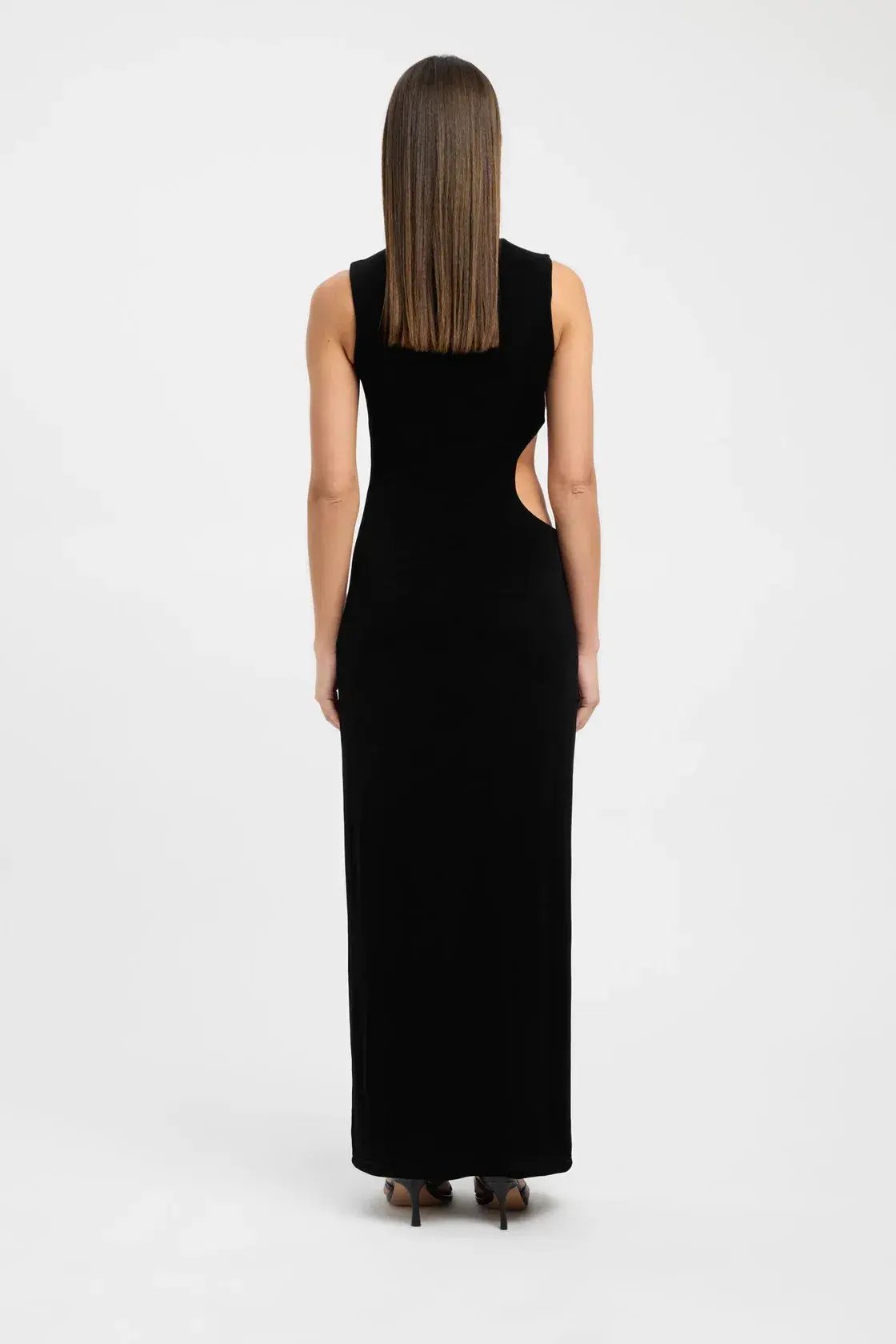 Kookai Margot Maxi Dress Black Size 8 photo 3