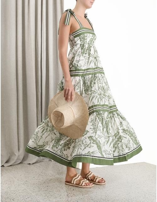 Zimmermann Empire Tie Shoulder Dress Size 2 / 8-12 photo 3