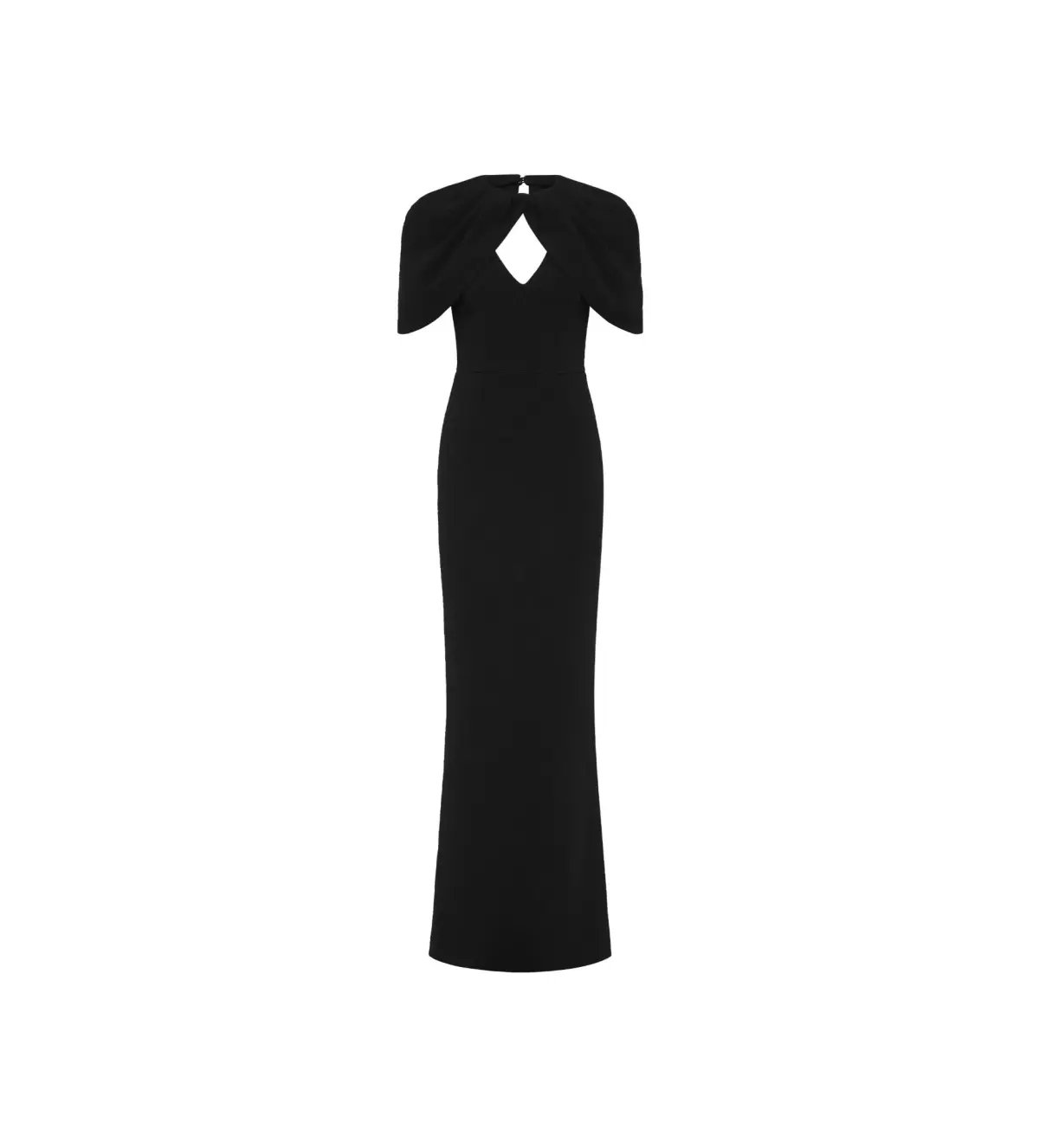 Rebecca Vallance Cameron Full Length Gown in Black Size AU 10 photo 4