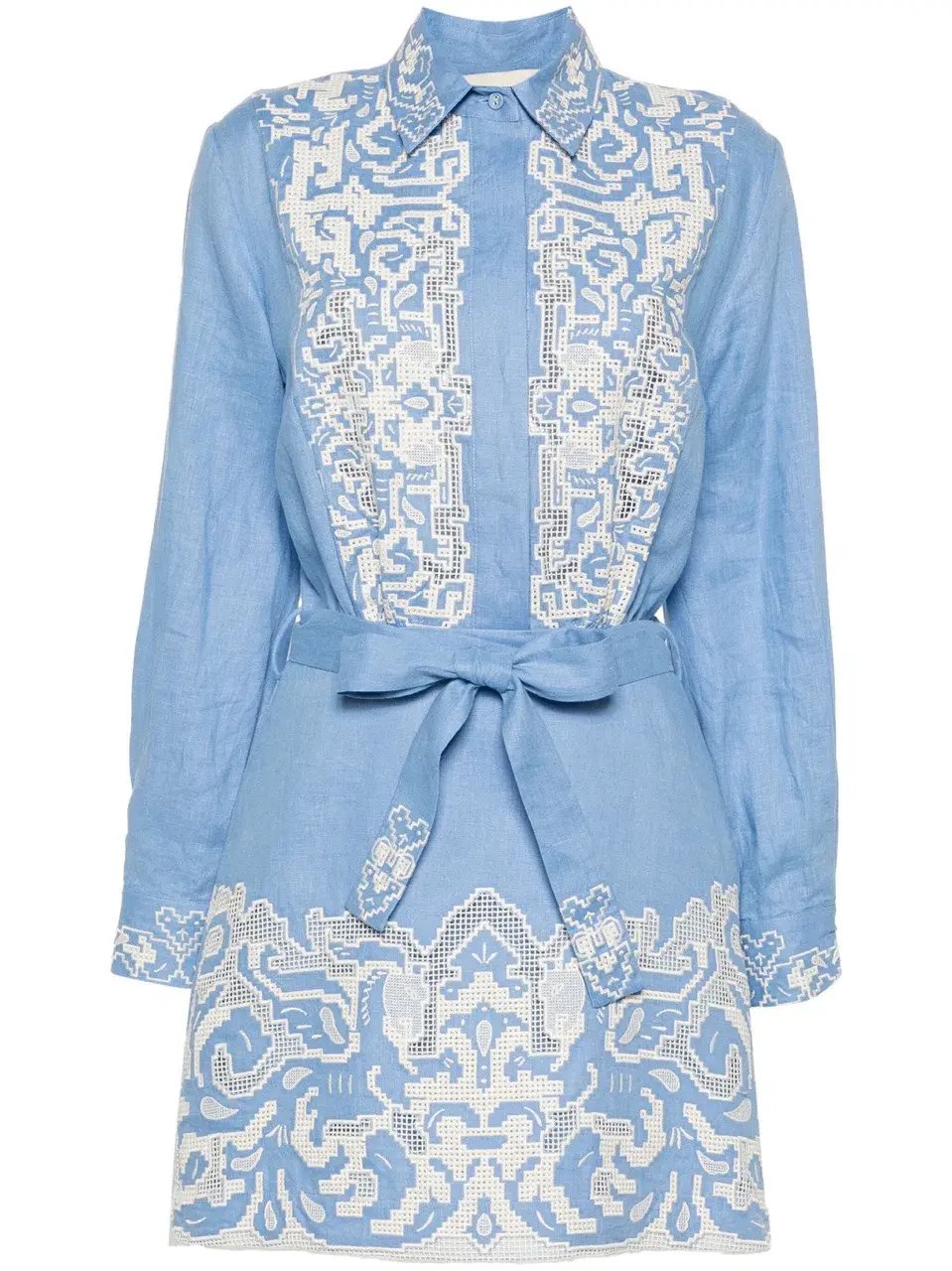 Alemais Arion Mini Dress Cornflower Blue Size AU 10 photo 8