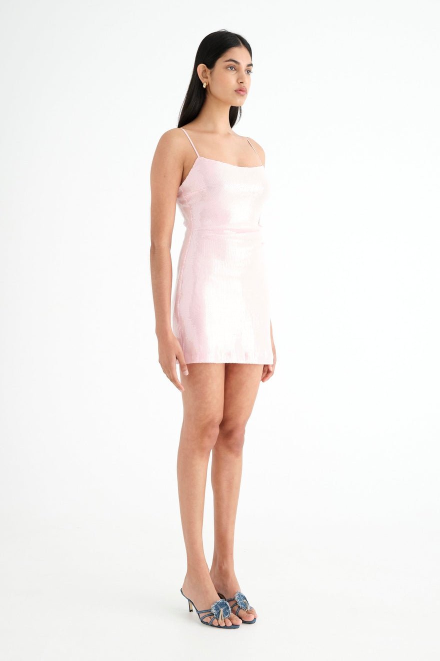 Benni Juliano Sequin Mini Dress - Candy Floss photo 3