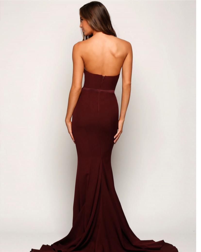 Elle Zeitoune Arianna Gown - Wine photo 3