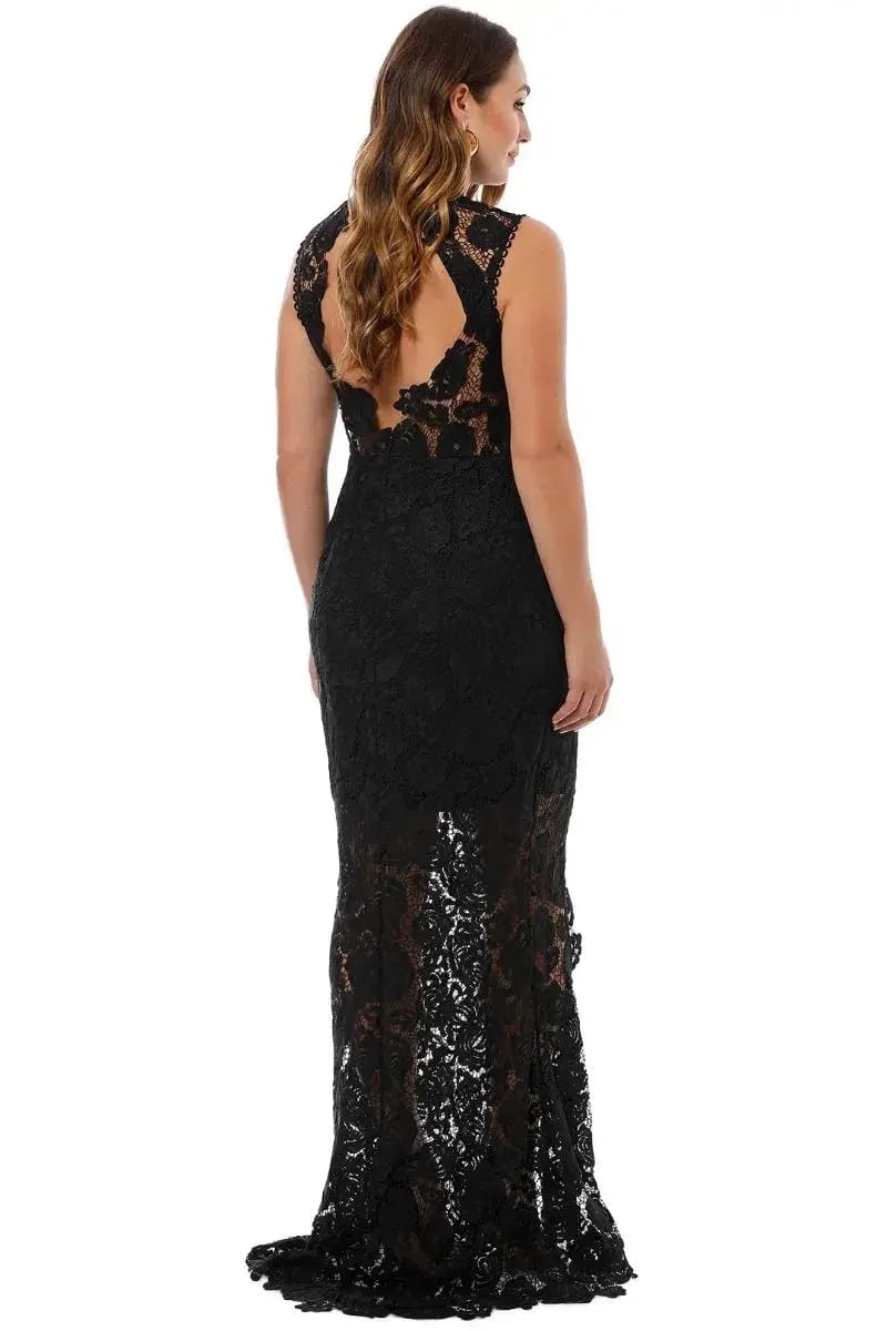 Grace and Hart Espresso Gown in Black Size 10 photo 2