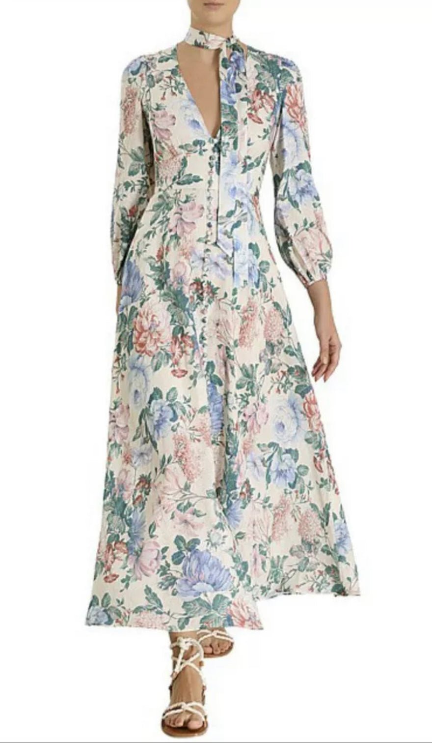 Zimmermann Verity Plunge Long Dress photo 2